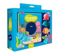 La gruta misteriosa. Llibre de bany amb quatre joguines