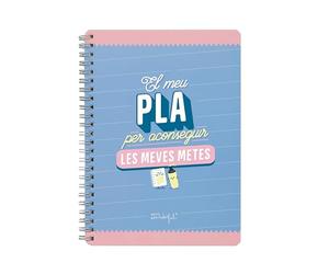 Llibreta A5 - El meu pla per aconseguir les meves metes
