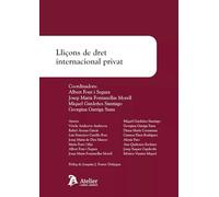 Lliçons De Dret Internacional Privat