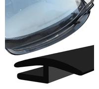 LLII Tira de goma para moldura de parabrisas de 1.7 m, tiras de sellado selladas para panel de parabrisas climático, sello negro de puerta de ventana para coche, camión, SUV, parabrisas delantero y