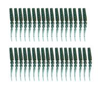 LLINthy 35 unidades de señuelos artificiales blandos con alta elasticidad flotantes para múltiples técnicas de pesca de sal artificial