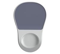 LLINthy Alfombrilla ergonómica para mouse que ahorra espacio con diseño de masaje para escritorio de oficina de color