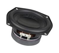 LLINthy Altavoces de subwoofer de alta salida de 5.25 pulgadas, 40 W, 4 ohmios, sistemas Y30, IPX7, diseño impermeable, carcasa de metal ABS, resistente al agua