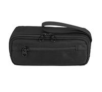 LLINthy Bolsa de almacenamiento para fuente de alimentación móvil, tela 600D, dos compartimentos, asa de transporte segura para bolsa de nailon 737