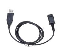 LLINthy Cable USB flexible para conexión de auriculares de cable de desconexión rápida a PC, portátil y softphone, enchufes y reproducción, cable de desconexión rápida