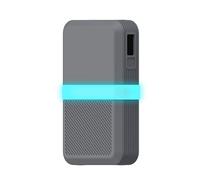 LLINthy Carcasa de silicona suave para PowerBank de 10000 mAh, 67 W, agarre antideslizante que proporciona una excelente absorción de golpes y protección resistente a la batería externa