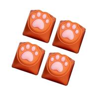 LLINthy Catpaws OEM - Tecla de silicona PBT personalizada hecha a mano para interruptores MXes, RGBs, teclados mecánicos ESC