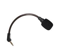 LLINthy Claridad de sonido mejorada de 3,5 mm para micrófono Theta 7.1, micrófono Boom para juegos en línea