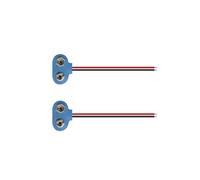 LLINthy Comprobador universal de conectores de baterías, carcasa dura de ABS T/I Shped DC5521, dientes negros para compatibilidad de múltiples dispositivos y reemplazo rápido, probador de cables de