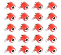 LLINthy Elevadores de plátano de instalación rápida de 4 mm para asociaciones de salas de medios, equipos de sonido expertos y empresas electrónicas, plan permanente, salidas de plátano permanentes