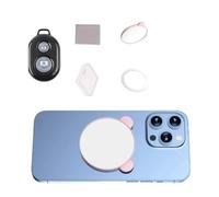 LLINthy Función de control remoto de cristal para selfie, accesorio general para teléfono, para fotografía móvil, múltiples escenarios, herramienta de cámara de teléfono