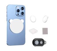 LLINthy Función de control remoto de cristal para selfie, accesorio general para teléfono, para fotografía móvil, múltiples escenarios, herramienta de cámara de teléfono