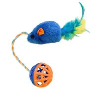 LLINthy Juguete suave para gatos que hace ruido, campanas de entrenamiento para mascotas, juguete de peluche para amantes de las mascotas y gatitos, ejercicio de gatos, atrayendo sonido