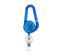 LLINthy Llavero de moda fácil de tirar, portátil y práctico, accesorio portátil para estilos de vida activos, elegante, para mujeres y damas, llavero retráctil, azul, Talla única