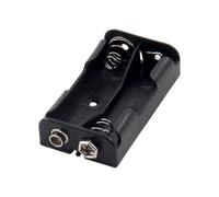 LLINthy LR06 - Caja de batería LR06 con conexión recargable, 2/3/4/6/8 ranuras para experimentos eléctricos