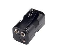 LLINthy LR06 - Caja de batería LR06 con conexión recargable, 2/3/4/6/8 ranuras para experimentos eléctricos