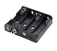 LLINthy LR06 - Caja de batería LR06 con conexión recargable, 2/3/4/6/8 ranuras para experimentos eléctricos