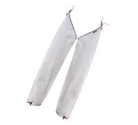 LLINthy Mangas de pierna resistentes al agua de secado rápido para camping, mochileros, expediciones, pantalones compactos de lluvia de viaje, Meteorite Lime, Talla única