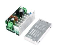 LLINthy Módulo de refuerzo de carcasa de aluminio DC6-35V a DC6-55V convertidor que mejora la disipación del calor y la conversión de energía