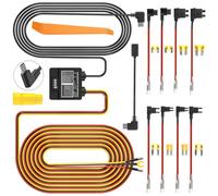 LLINthy Paquete de 1 juego de cables descendentes de aceptación que incluye límite de potencial bajo y control de encendido para cámara de prisa, cable duro, organiza una instalación limpia