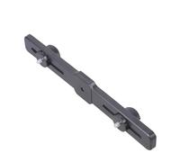 LLINthy Placa adaptadora de tornillo macho doble de 1/4 para trípodes, cámaras de acción, soportes de teléfono, base de montaje de múltiples dispositivos, soporte doble