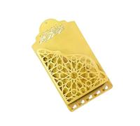 LLINthy Soporte de pared árabe para libros con gancho para colgar llaves, estante de almacenamiento para festivales islámicos, decoración del hogar, para colgar en la pared del Corán