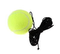 Lljsszr 2 Piezas Pelota de Entrenamiento de Tenis Banda Elástica para Entrenamiento Práctico Accesorio de Goma Fieltro Fácil Usar Adecuado para Práctica