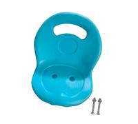 Lljsszr Asiento de Infantil Engrosado Antideslizante con Respaldo Bajo, Asa Y Tornillo, Ligero Y Cómodo, Sillín de Repuesto, Azul