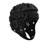 Lljsszr Casco de Rugby, Casco de Fútbol, Gorra Scrum Anticolisión, Transpirable, Talla, Gorra Deportiva para Partidos, Gorra de de Béisbol, Negro