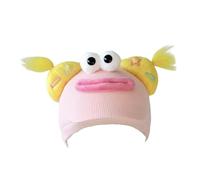 Lljsszr Funda para Casco de Esquí, Accesorio Decorativo, Brillante, Accesorio para Deportes Al Aire Libre, Ligera, con Estampado de Dibujos Animados, Amarillo