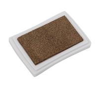 Lljsszr Ink Pad para Sellos de Goma Almohadilla de Tinta Artesanal Esponja de Tinta para Manualidades Herramienta para Crear Estampados Personalizados Función, Oro