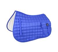 Lljsszr Manta para Silla de Montar, Accesorios de Equitación, Colchoneta para Montar a Pelo, para Actividades Al Aire Libre, Paseos, Competiciones, Azul