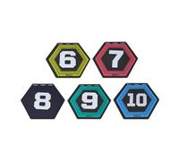 Lljsszr Marcas Numeradas en El Suelo, Esterillas de Entrenamiento, Esterillas de Orientación, Marcas de para Ejercicios, 6 a 10
