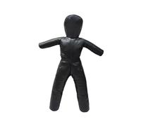 Lljsszr Muñeco de Entrenamiento de Agarre de 130 Cm, Sin Relleno, Maniquí Resistente para Ejercicios de Kickboxing, Práctico Muñeco de Boxeo PU, Negro