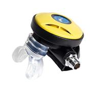 Lljsszr Regulador Profesional de Buceo con Flujo de Aire Personalizable, Amarillo