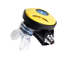 Lljsszr Regulador Profesional de Buceo con Flujo de Aire Personalizable, Amarillo