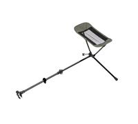 Lljsszr Silla Hamaca Plegable con Reposapiés, Patas Acoplables, Ajuste Universal, Retráctil, 45-74 Cm, Verde