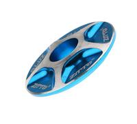 Lljsszr Tapón de Potencia de Fibra de Carbono Elegante - Diseño Universal, Azul