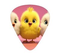 LLKGOT Púa de guitarra Dumb Chick Picture de 12 piezas con tres combinaciones de púas de grosor adecuadas para bajo y ukelele