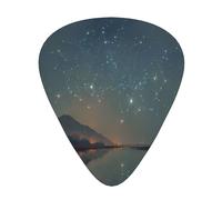 LLKGOT Púa de guitarra Shining Star Picture de 12 piezas con tres combinaciones de púas de grosor adecuadas para bajo y ukelele