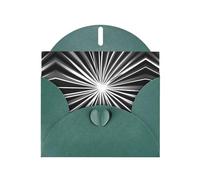 LLKGOT Tarjeta de felicitación con imagen de un rayo de luz, papel nacarado de alta calidad, diseño de efecto perla de doble cara