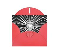 LLKGOT Tarjeta de felicitación con imagen de un rayo de luz, papel nacarado de alta calidad, diseño de efecto perla de doble cara