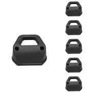 LLKOZN 2X Tapa Trasera de Camioneta de Coche Gancho de Cuerda Exterior Clip de Fijación Compartimento Trasero Soporte de Gancho para Cable para T6 T8