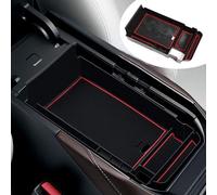 LLKUANG Bandeja organizadora de consola central compatible con Mazda CX-30 CX30 2019, 2020, 2021, 2022, 2023, 2024, accesorios de coche, caja de almacenamiento secundaria para reposabrazos de coche