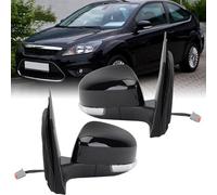 LLL6zzzK Espejos Retrovisores Completos para Ford Focus MK2 2008 2009 2010 2011 2012,Repuesto De Lateral Conjunto De Espejo Retrovisor Exterior De Coche,Set