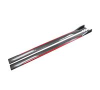 LLL6zzzK Faldones Laterales del Coche para Opel Signum Hatchback 2005 2006 2007 2008,Side Faldón Extensiones Exterior Difusores de Labios Accesorios Decorativos,B-Carbon Look-Red