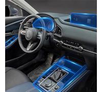 LLL6zzzK Película Interior del Coche para Mazda CX30 2020 2021,Película Transparente TPU-PPF Consola Anti-arañazos Resistir película GPS refit