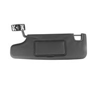 LLL6zzzK Visera Parasol Coche para Jeep Wrangler JK 2007-2015 2016 2017 2018 1MK33DX9AF,Parasol Lateral Delantero Conjunto de Parasol Interior de Coche,C-Black 1 Pair