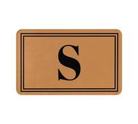 LLLGSH Felpudo Personalizado - Personaliza tu Felpudo con Toda tu Familia y Mascotas - Felpudo con Nombre - Base Antideslizante - para la Entrada a Casa, Pasillos, Puertas de Exterior - 60 x 40 cm