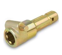 LLLmhuaa Adaptador extensor de toma de fuerza de 1-3/8 pulgadas, 6 ranuras hembra macho para tractor, extender acortar 70 HP, extensor de toma de fuerza de instalación rápida